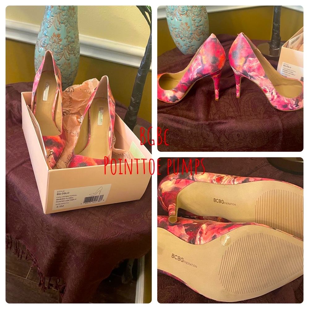 Jessica Simpson Floral Pumps